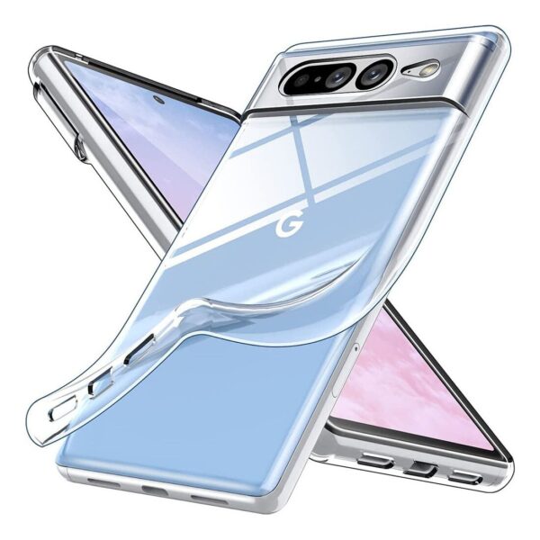 Husă protecție pentru Google Pixel 7 Pro, transparentă