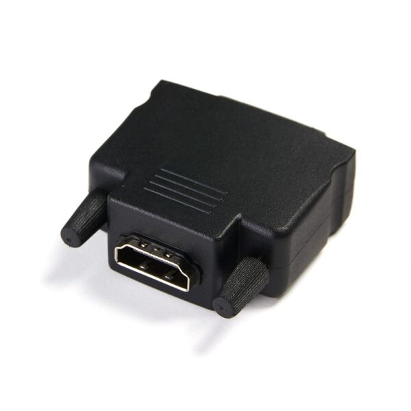 Adaptor Serioux, HDMI mama - DVI tata, conectori auriti, negru
