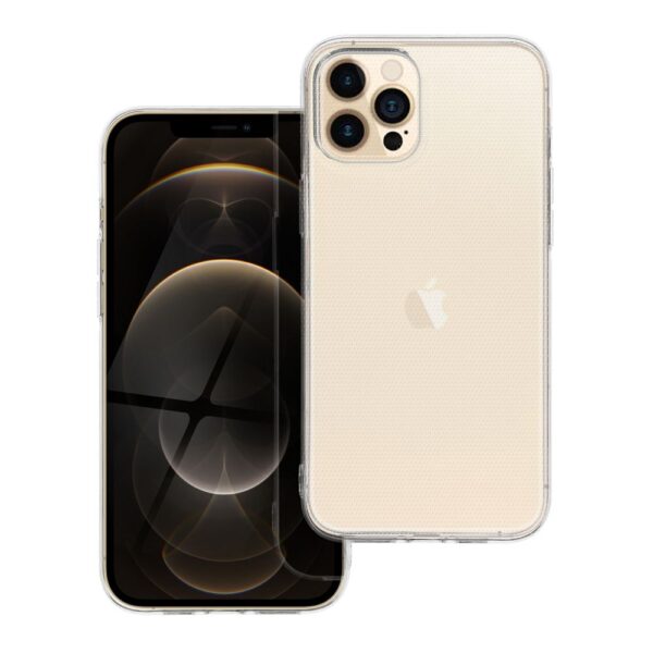 Husă de protecție Clear Silicone pentru iPhone 12 Pro Max, Transparent