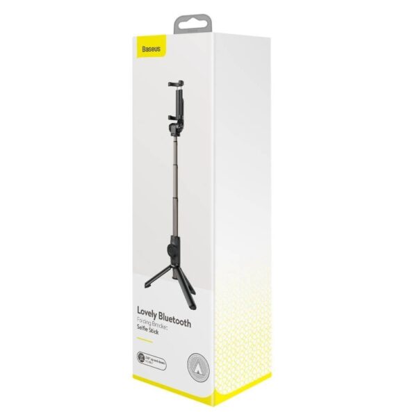 Selfie stick Wireless cu trepied si bluetooth, Baseus, lovely black