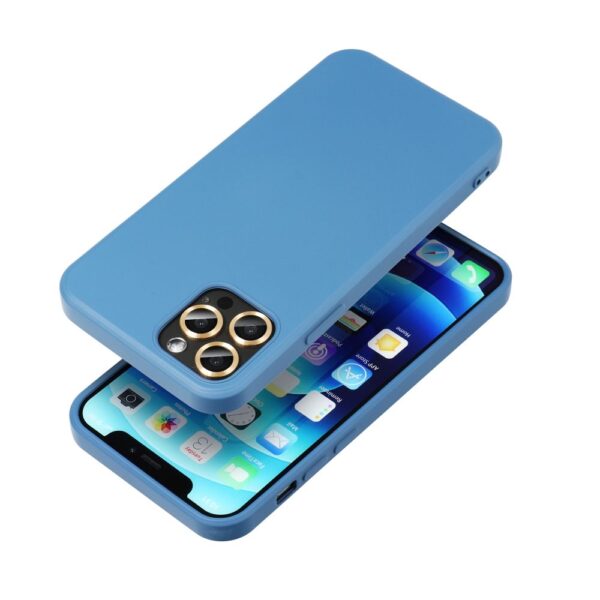 Husă de Silicon pentru iPhone 16 Pro, albastru