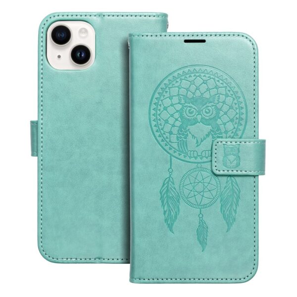 Husă de protecție MEZZO pentru iPhone 14 Plus, verde