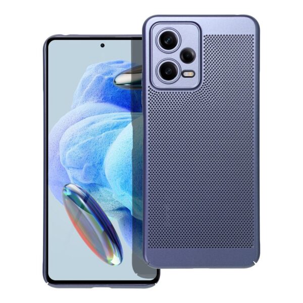 Husă de protecție Ultra-Subtire BREEZY pentru Xiaomi Redmi Note 12 5G, albastru