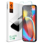 folie sticla spigen iphone 14 plus megamobile protectie ecran 9h sticla securizata case friendly