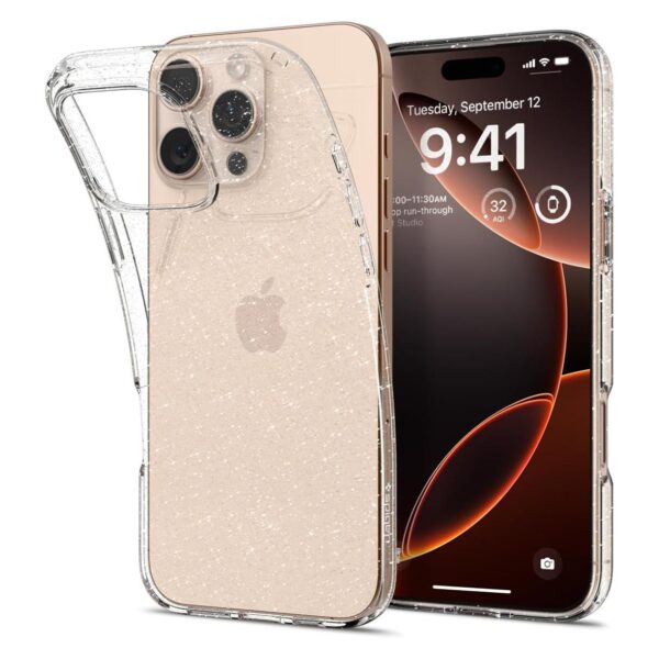 Husă de protecție Spigen Liquid Crystal pentru iPhone 16 Pro Max, Glitter Crystal