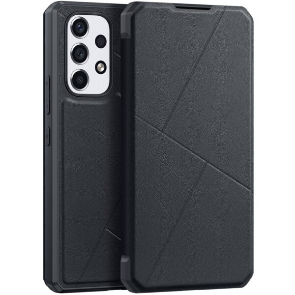 Husă flip cover Dux Ducis pentru Samsung Galaxy A53 5G, neagră