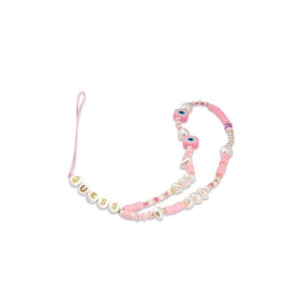 Snur / Pandantiv Guess telefon Beads Shell Roz
