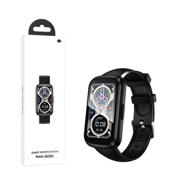 Smartwatch hoco. IP68 Y25, negru