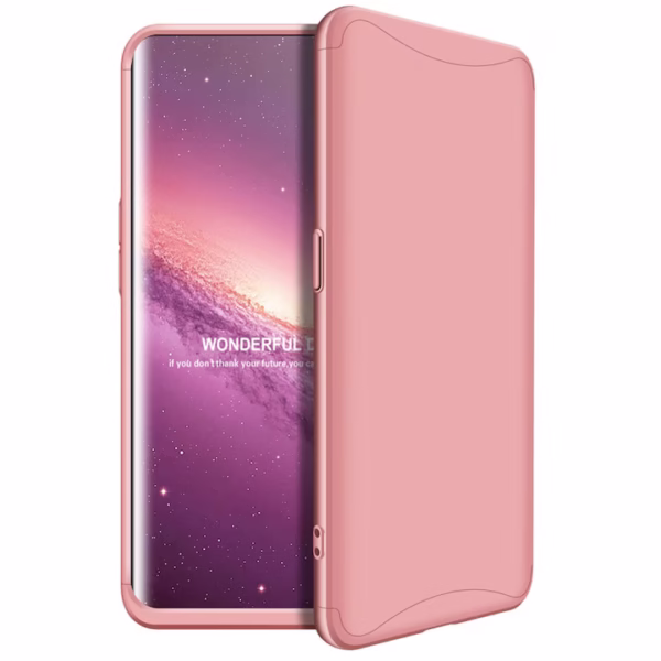Husă de protecție GKK pentru Oppo Find X, roz