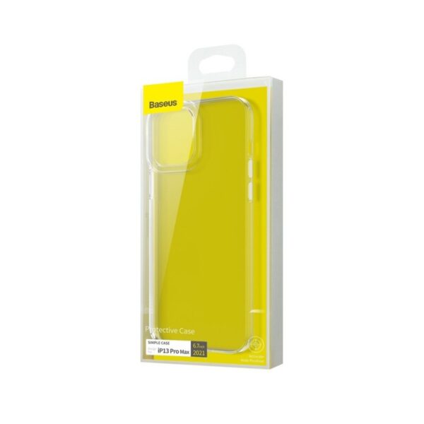 Husă de protecție Baseus pentru iPhone 13 Pro Max, silicon transparent slim