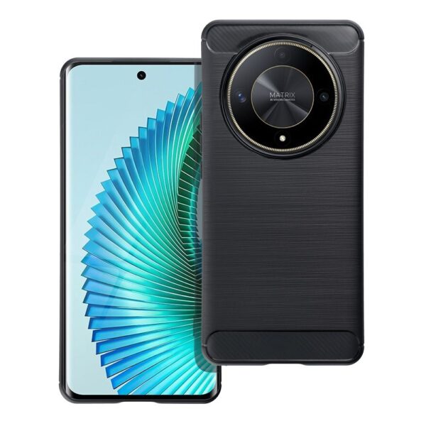 Husă de protecție CARBON pentru HONOR Magic6 Lite, neagră
