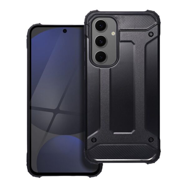 Husă de protecție ARMOR pentru Samsung Galaxy S24 FE, neagră