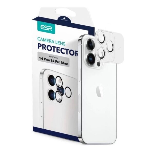 Folie sticlă obiectiv camere ESR pentru iPhone 14 Pro/ Pro Max