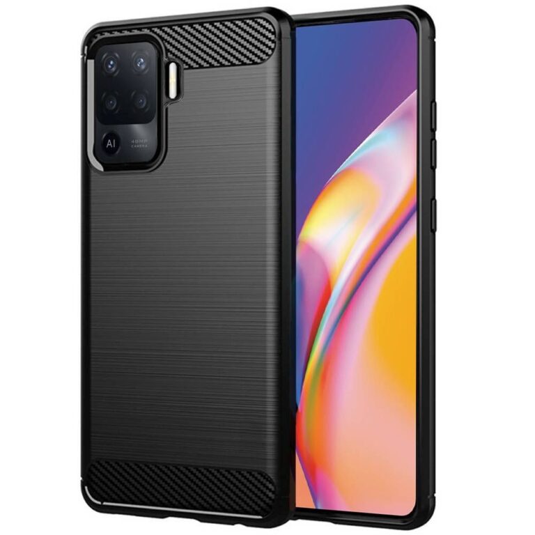 Husă OPPO A94 5G F19 Pro Plus Reno 5Z neagră silicon protecție