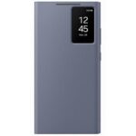 husa samsung smart view wallet galaxy s24 ultra violet