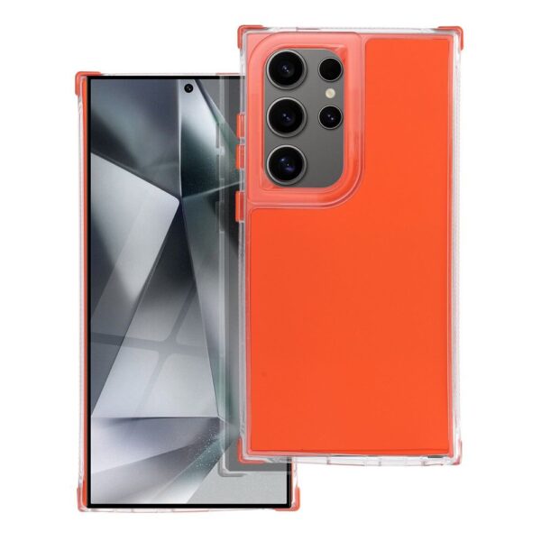 Husă de protecție Matrix pentru Samsung Galaxy A56, portocaliu