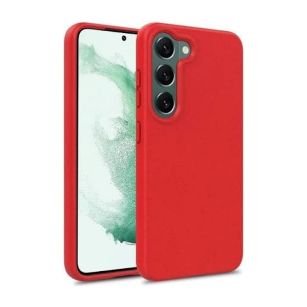 Husa din silicon, pentru Samsung Galaxy S23, Rosu