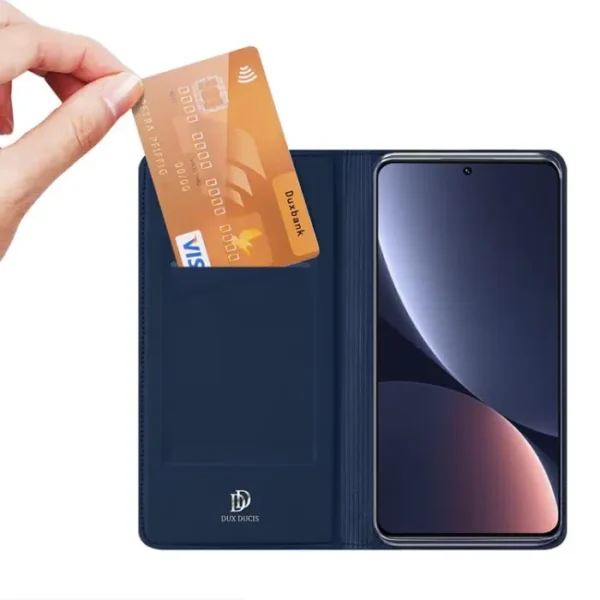 Husă flip cover Dux Ducis pentru Xiaomi 13, albastră