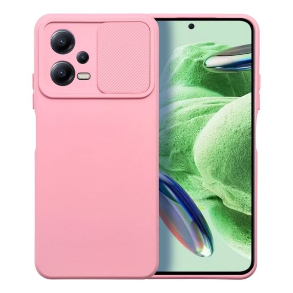 Husă de protecție SLIDE pentru Xiaomi Redmi Note 12 5G, roz