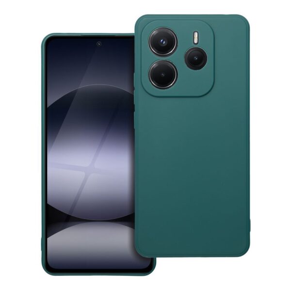 Husă de protecție MATT pentru XIAOMI Redmi Note 14 5G verde