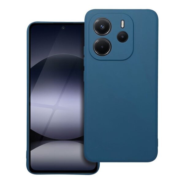 Husă de protecție MATT pentru XIAOMI Redmi Note 14 4G, albastra