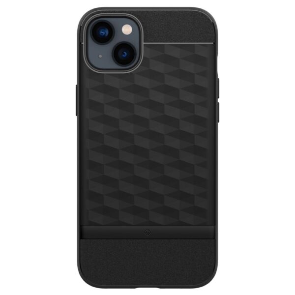 husa spigen caseology parallax mag iphone 14 negru megamobile protectie hibrid antisoc spate 3d compatibil magsafe premium