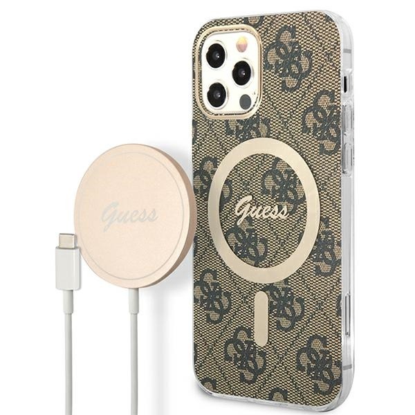imgi_2_eng_pm_Set-Case-Guess-Case-Charger-iPhone-12-12-Pro-brown-brown-hard-case-4G-Print-MagSafe-126360_1