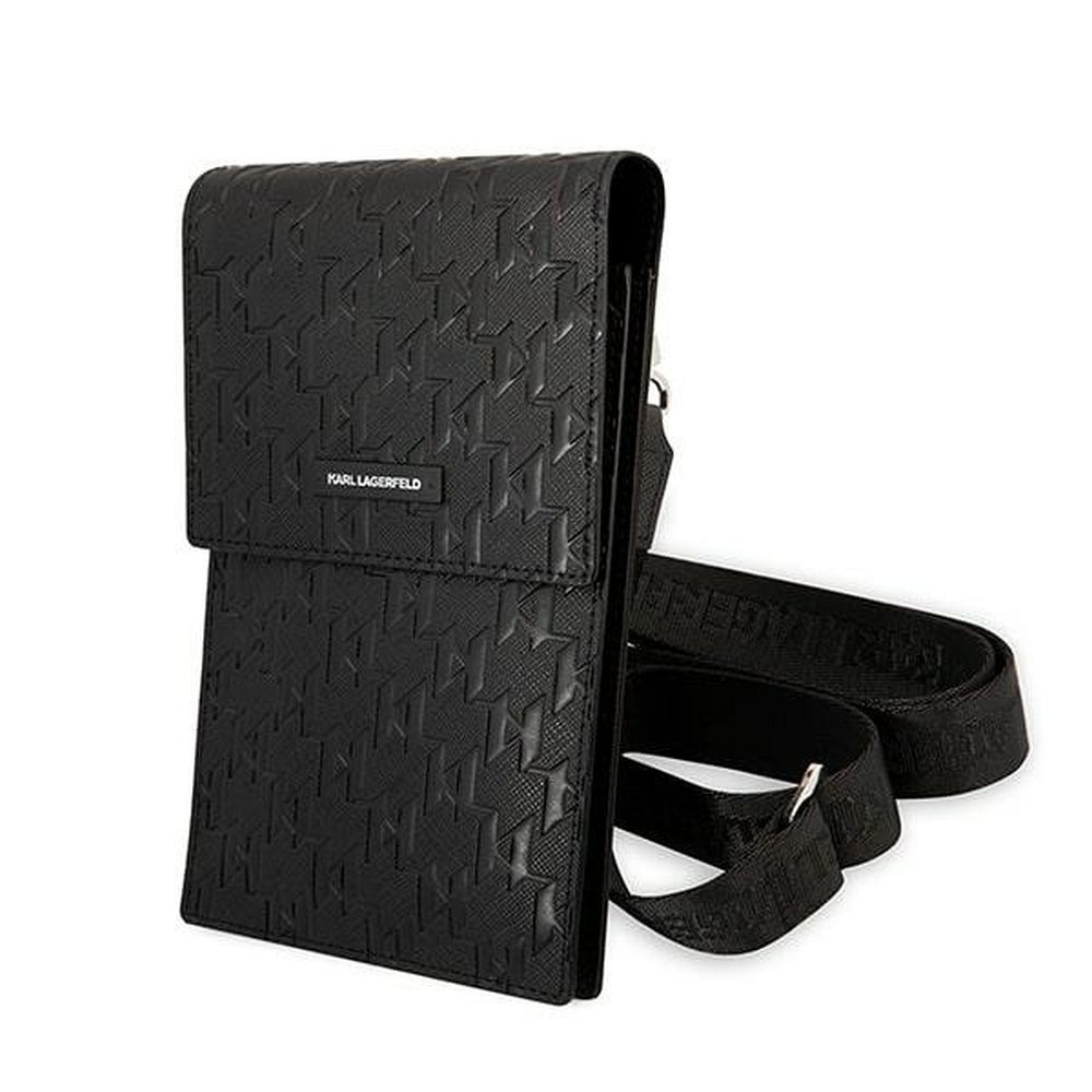 imgi_43_res_a3756bfb95da8b8826abb68bc0057c42 geanta karl lagerfeld pentru telefon din piele ecologica neagra