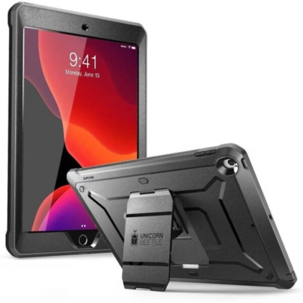 Husă de protecție tabletă Supcase Unicorn Beetle Pro pentru Apple iPad 10.2 2019 / 2020 / 2021, negru