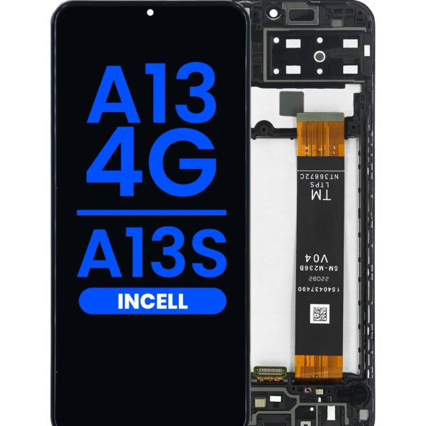 Display compatibil cu Samsung Galaxy A13 4G (A135), In-Cell, cu ramă