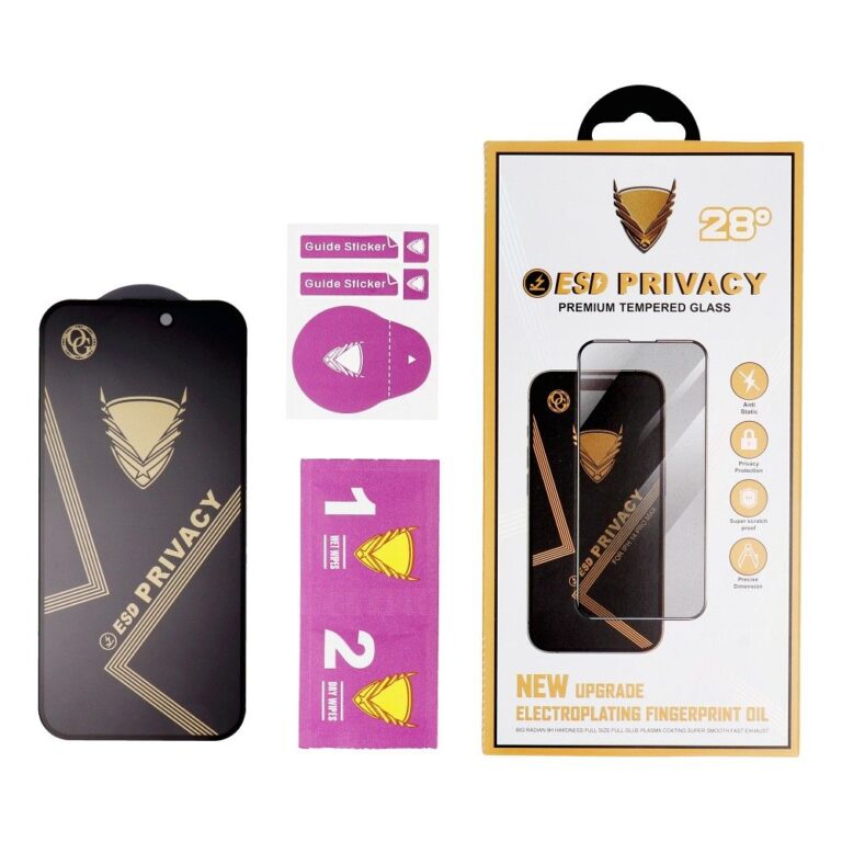 Folie sticla securizata OG Premium 6D pentru Samsung Galaxy S24 S25 privacy
