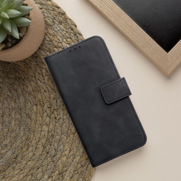Husă de protecție flip cover Tender pentru Oppo Reno14 / 14F, neagră