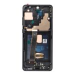 Display Samsung S20 Ultra Soft OLED ramă neagră MegaMobile G988 6.9 inch 120Hz
