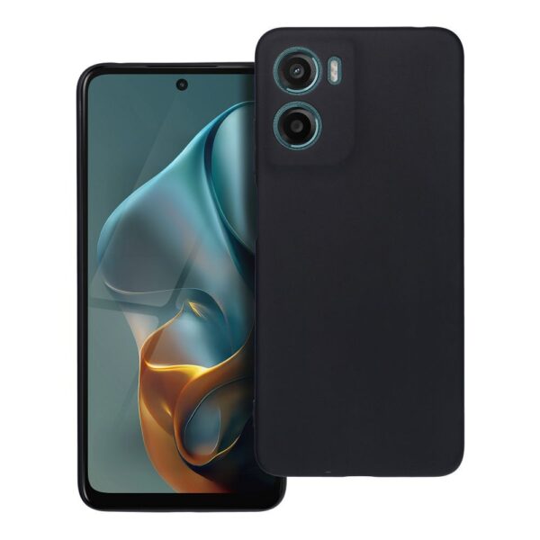 Husă de protecție Matt pentru Motorola Moto G05 / Moto E15, negru