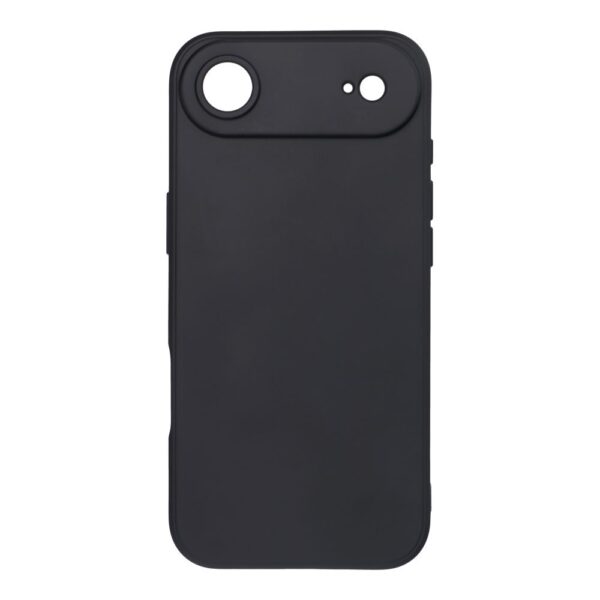 Husă de protecție din silicon pentru iPhone 17 Air, neagră