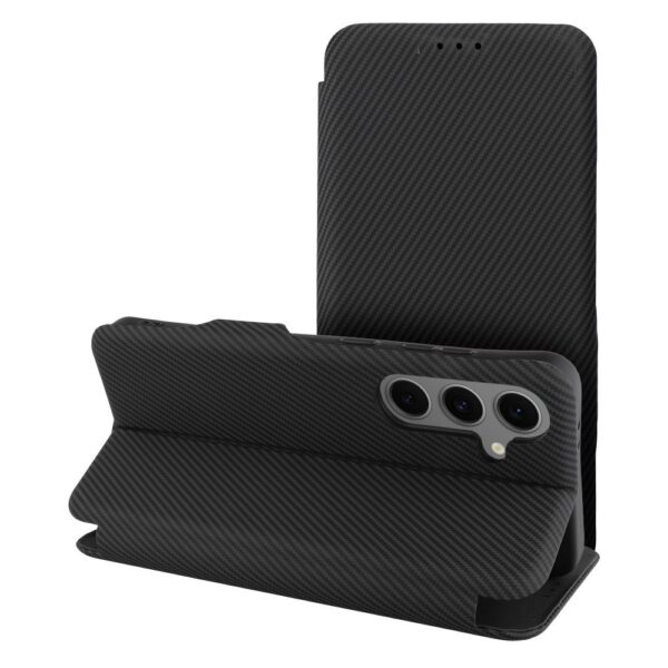 Husă de protecție FOLIO pentru Samsung Galaxy S25 Ultra, negru