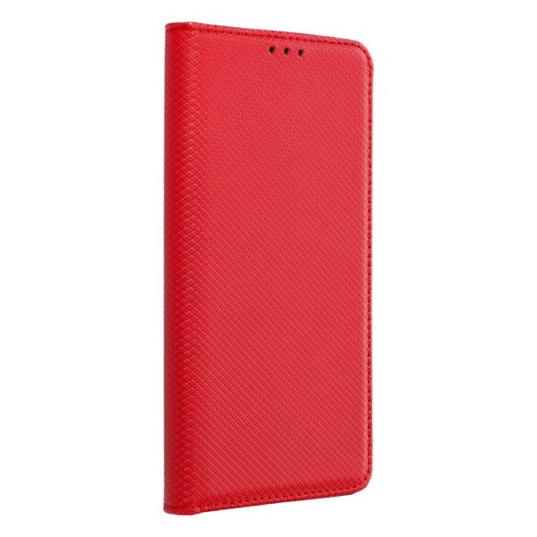 Husă de protecție flip cover SMART pentru OPPO Reno 13F 4G / Reno 13F 5G, roșie