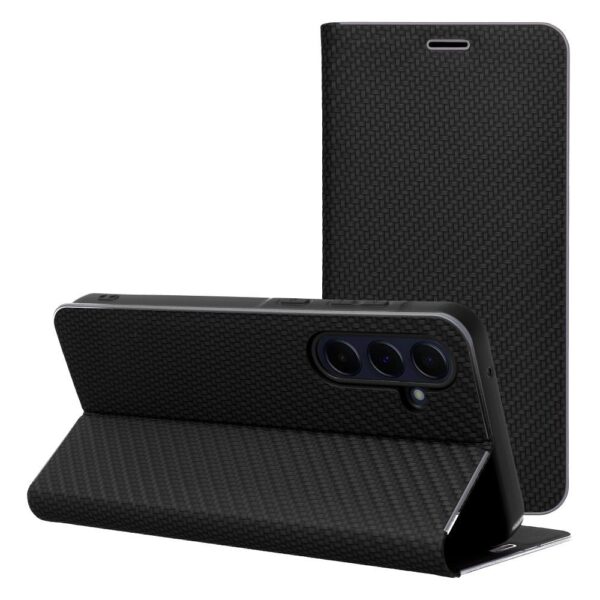 Husă de protecție Luna pentru Samsung Galaxy S25 Ultra, negru