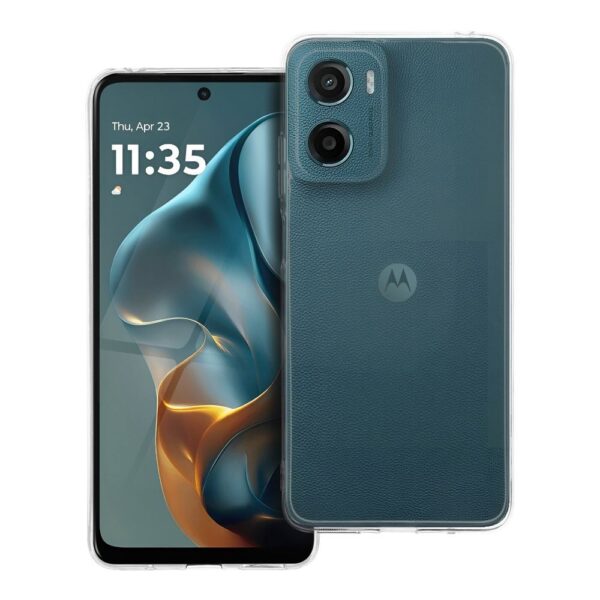Husă de protecție Clear pentru Motorola Moto G05 / Moto E15, transparentă