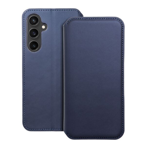 Husă flip cover pentru Samsung Galaxy S23 FE, albastră