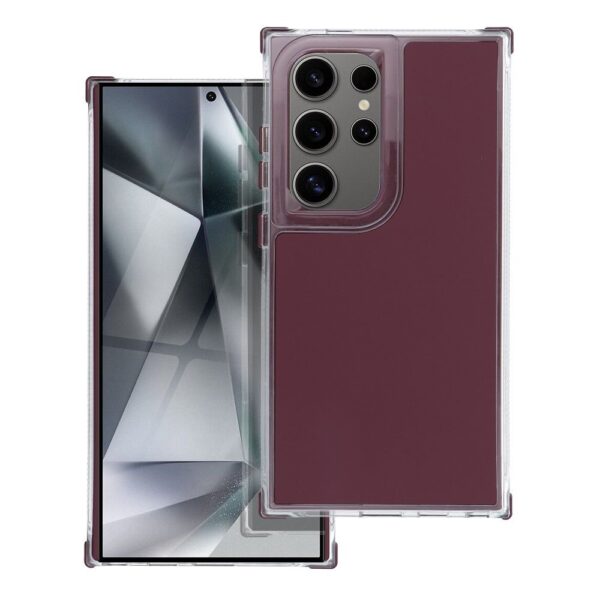 Husă de protecție MATRIX pentru Samsung Galaxy A55 5G, Visiniu