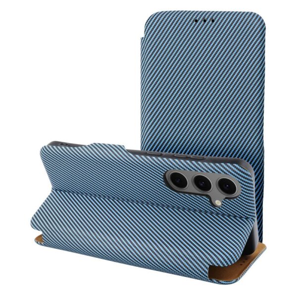 Husă de protecție FOLIO pentru Samsung Galaxy S25 Ultra, albastra