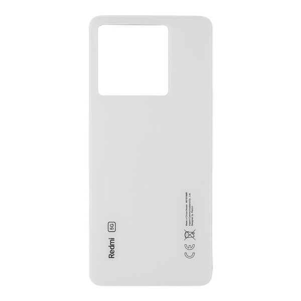 Capac baterie pentru Xiaomi Redmi Note 13 Pro 5G, alb