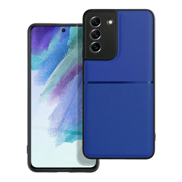 Husă de protecție Noble pentru Samsung Galaxy S21 FE, albastra