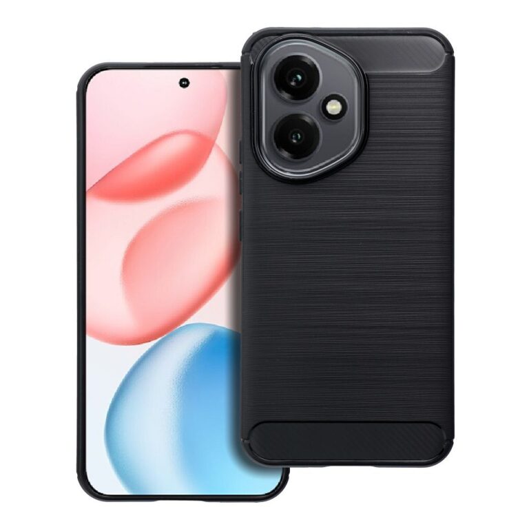 Husa Carbon Honor 400 5G neagra protectie flexibila tpu socuri