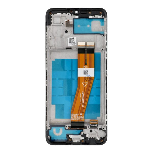 Display cu touchscreen pentru Samsung Galaxy A03 A035 G, cu ramă, (164mm)
