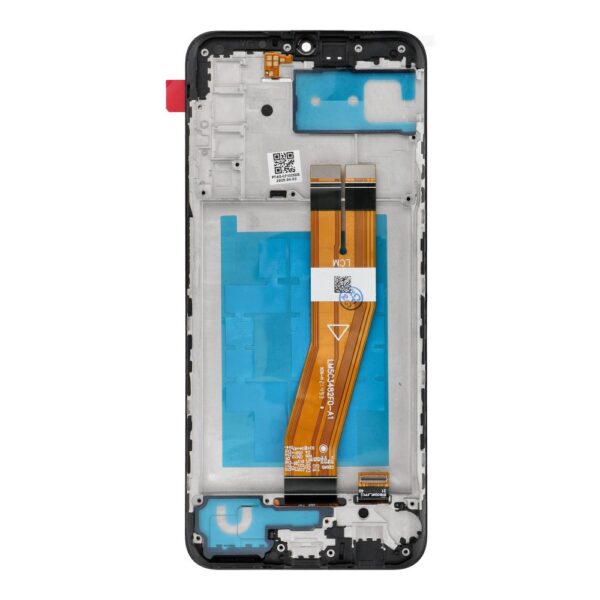 Display cu touchscreen pentru Samsung Galaxy A03s A037G, cu ramă (164mm)
