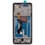 display motorola moto g86 power 5g original service pack cu rama neagra
