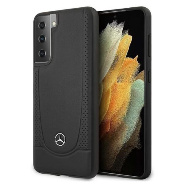 Husa de protecție Mercedes pentru Samsung Galaxy S21 +, Negru