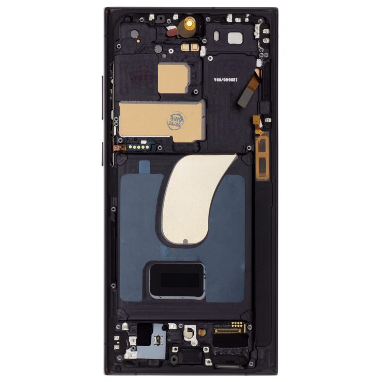 Display Samsung S23 Ultra Soft OLED ramă neagră MegaMobile S918 6.8 inch 120Hz